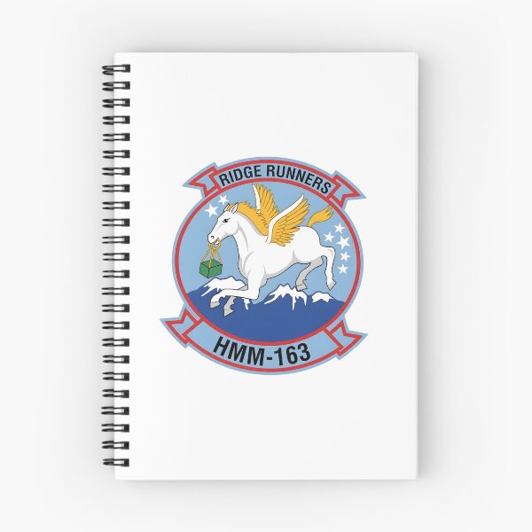 Item preview, USMC HMM-163 Ridge Runners Squadron Insignia designed and sold by CharlieDesings.