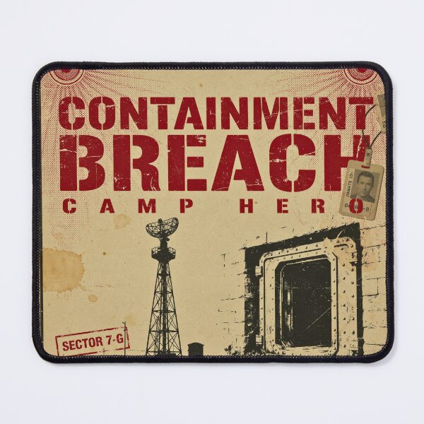 Item preview, Containment Breach – Camp Hero designed and sold by FitEnvy.