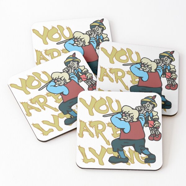 Item preview, You Are Lying – Dark Street Cartoon designed and sold by heedooppod.