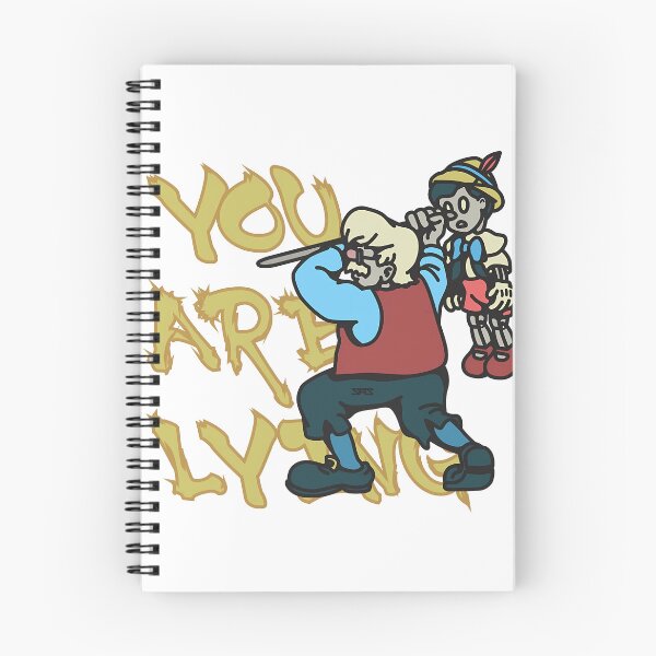 Item preview, You Are Lying – Dark Street Cartoon designed and sold by heedooppod.