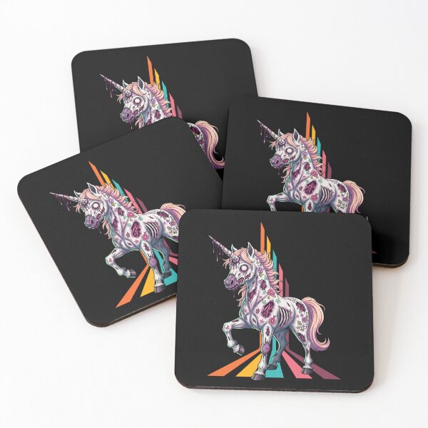 Item preview, Zombie Unicorn Retro Vaporwave Aesthetic designed and sold by AnAzArt.