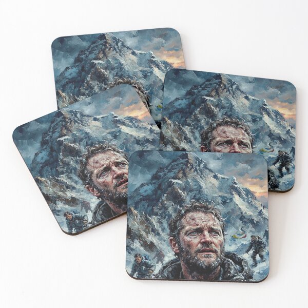 Item preview, Everest Survival Drama Fine Art Tribute designed and sold by Art's Diner.