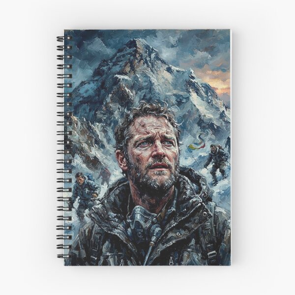 Item preview, Everest Survival Drama Fine Art Tribute designed and sold by Art's Diner.