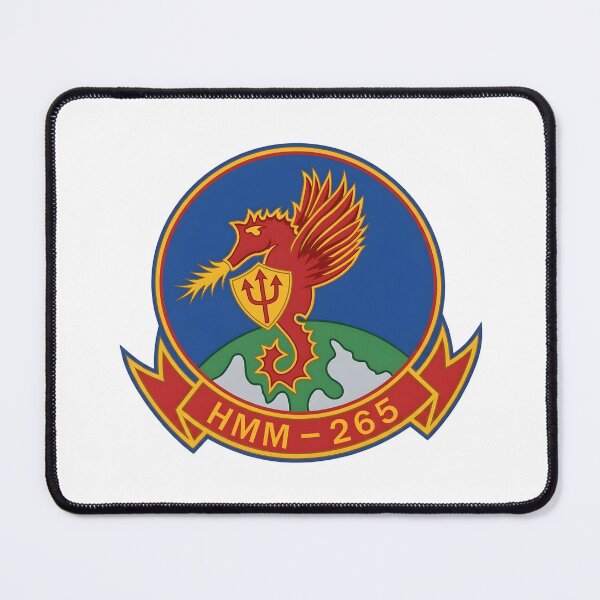 Item preview, USMC HMM-265 Dragons Squadron Insignia designed and sold by CharlieDesings.