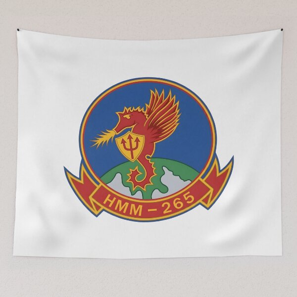 Item preview, USMC HMM-265 Dragons Squadron Insignia designed and sold by CharlieDesings.