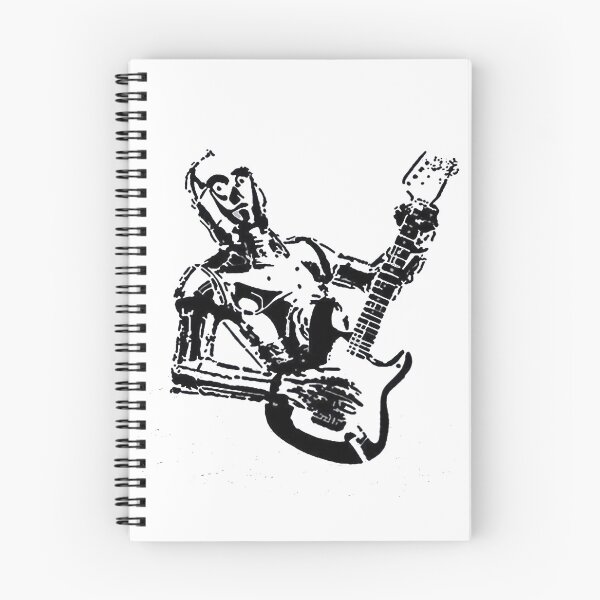Item preview, Robot Guitarist Stencil Art | Sci-Fi Rock Graphic | Grunge Music Lover  designed and sold by Gbriel3.