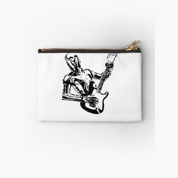 Item preview, Robot Guitarist Stencil Art | Sci-Fi Rock Graphic | Grunge Music Lover  designed and sold by Gbriel3.