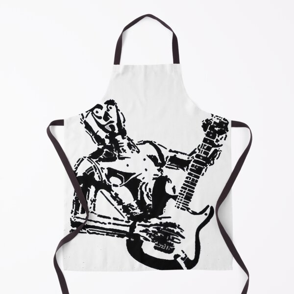 Item preview, Robot Guitarist Stencil Art | Sci-Fi Rock Graphic | Grunge Music Lover designed and sold by Gbriel3.