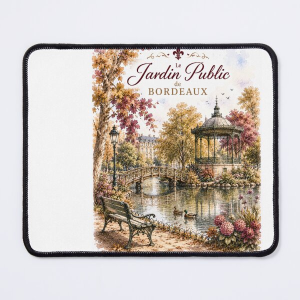 Item preview, Bordeaux Public Garden designed and sold by NoEscusesTraveller .