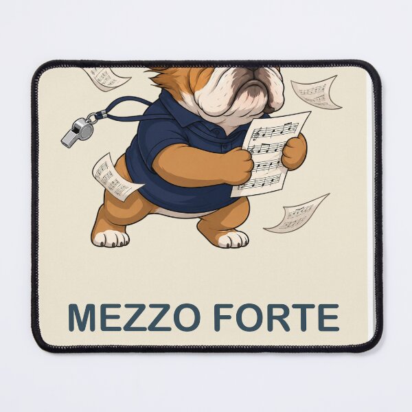 Item preview, Mezzo Forte Trombones Marching Band Sticker designed and sold by Emma's Studio.