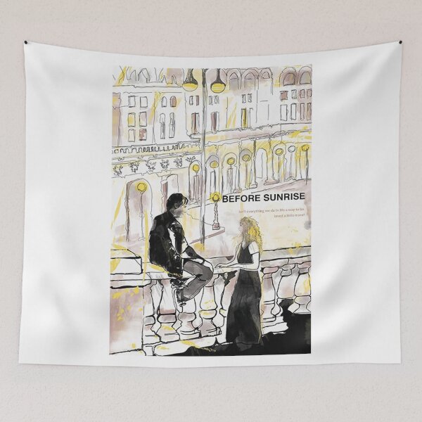 Item preview, Before Sunrise art poster designed and sold by martirush.