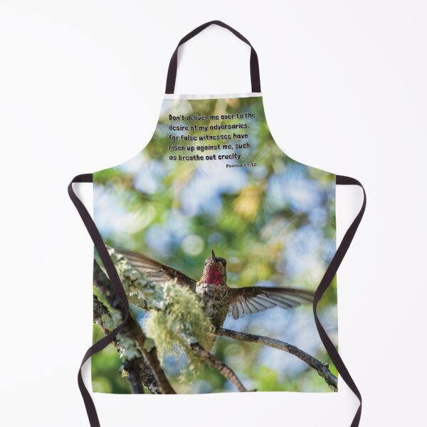 Item preview, Psalms 27:12 Don’t Deliver Me To My Adversaries - Hummingbird Photograph designed and sold by InsprtnlArtbyDP.