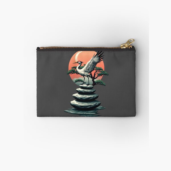 Item preview, Copy of Crane, Pine Tree & Full Moon | Elegant Japanese Icon 02 designed and sold by Shift-Bloom.