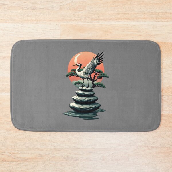 Item preview, Copy of Crane, Pine Tree & Full Moon | Elegant Japanese Icon 02 designed and sold by Shift-Bloom.