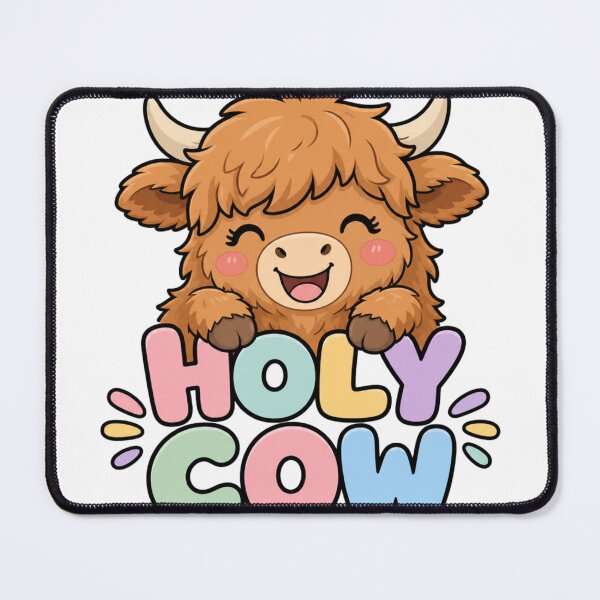 Item preview, Holy Cow Sweet Kawaii Highland Beef designed and sold by BoosterShop.