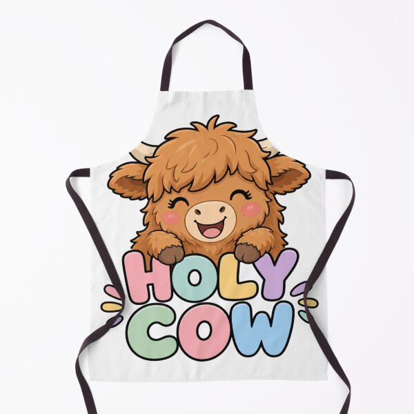 Item preview, Holy Cow Sweet Kawaii Highland Beef designed and sold by BoosterShop.
