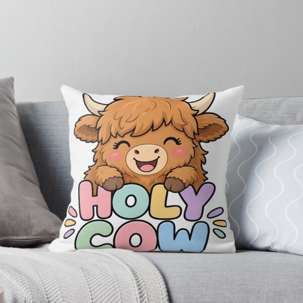 Item preview, Holy Cow Sweet Kawaii Highland Beef designed and sold by BoosterShop.