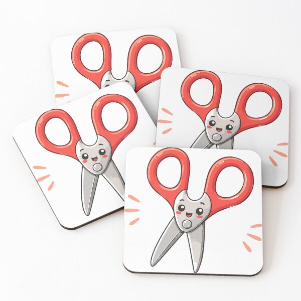 Item preview, Back to School Scissors T-Shirt & Sticker | Cute Kawaii School Supplies Design | Teacher & Student Gift designed and sold by Sunday.Supply.