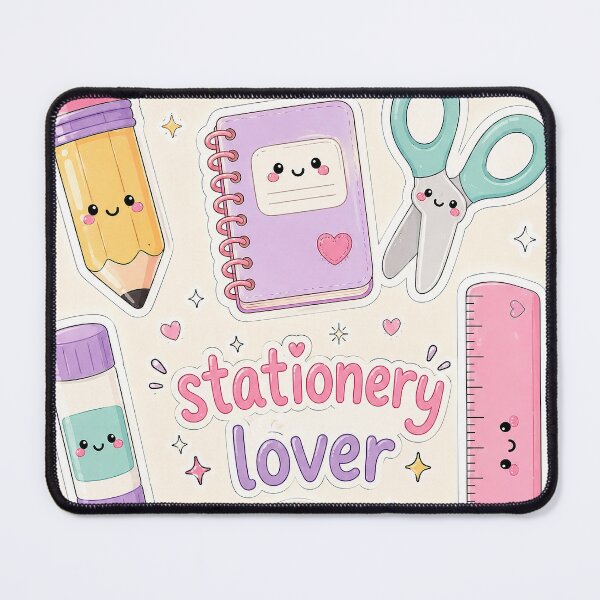 Item preview, Kawaii Study Time Sticker Sheet | Cute Pencil Notebook Stationery Stickers designed and sold by ASTROVIA .