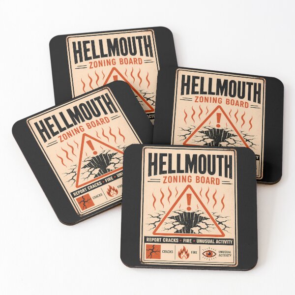 Item preview, Hellmouth Zoning Board Hazard Poster designed and sold by agearb.