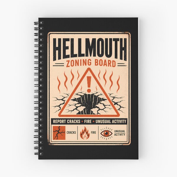 Item preview, Hellmouth Zoning Board Hazard Poster designed and sold by agearb.