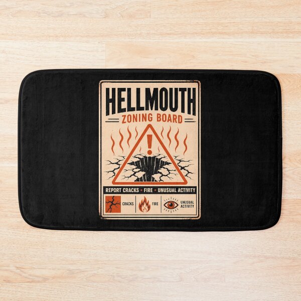 Item preview, Hellmouth Zoning Board Hazard Poster designed and sold by agearb.