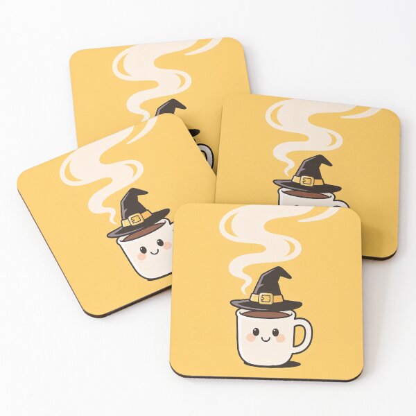 Item preview, Cute Witch Coffee Mug with Magic Steam Halloween Kawaii designed and sold by OksArtStudio.