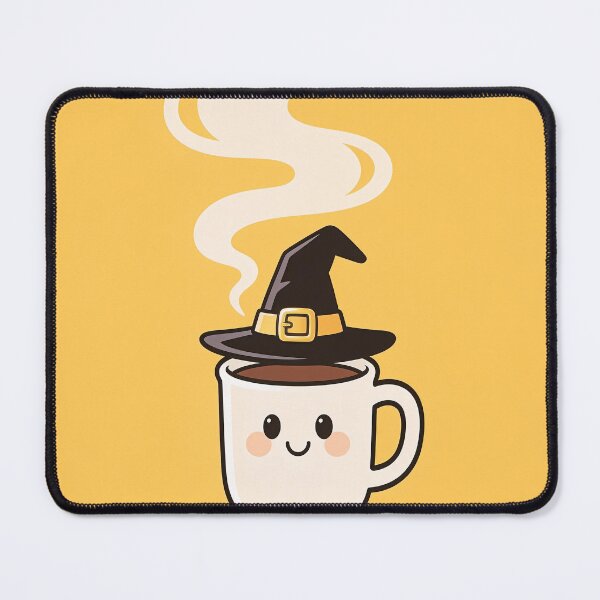 Item preview, Cute Witch Coffee Mug with Magic Steam Halloween Kawaii designed and sold by OksArtStudio.