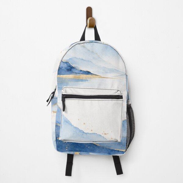 Item preview, Celeste Abstract VIII – Refuge Among Mountains designed and sold by Esencia Argentina.