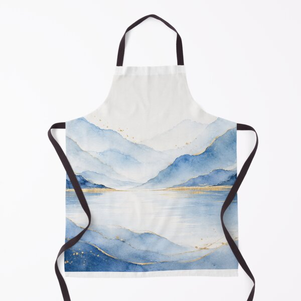 Item preview, Celeste Abstract VIII – Refuge Among Mountains designed and sold by Esencia Argentina.