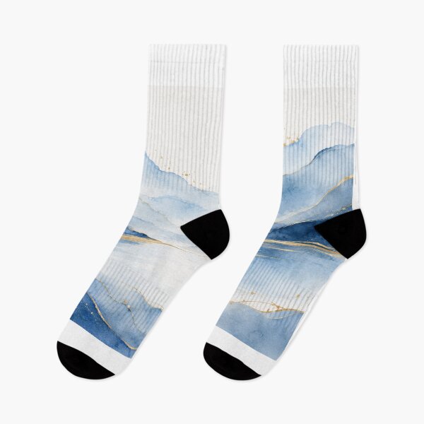 Item preview, Celeste Abstract VIII – Refuge Among Mountains designed and sold by Esencia Argentina.