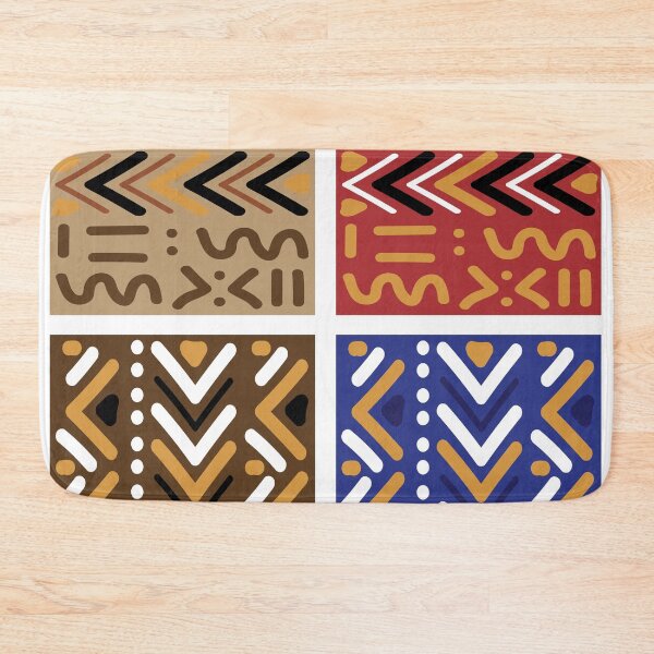 Item preview, Traditional Bogolan Pattern – African Textile Art & Ethnic Design designed and sold by Wolagno.
