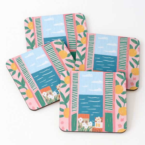 Item preview, Open Window Mediterranean Summer designed and sold by mauikauai.