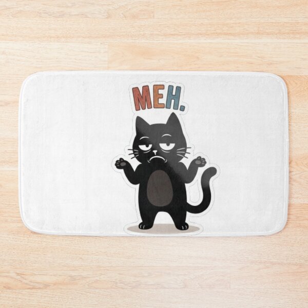 Item preview, "Meh." - The Blasé Cynical Cat designed and sold by Gabzerinho.