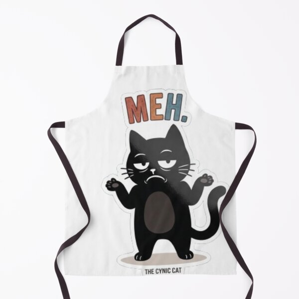Item preview, "Meh." - The Blasé Cynical Cat designed and sold by Gabzerinho.