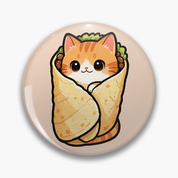Item preview, Cute Cat Burrito | Kawaii Orange Kitten Wrap T-Shirt designed and sold by Nuttajak.