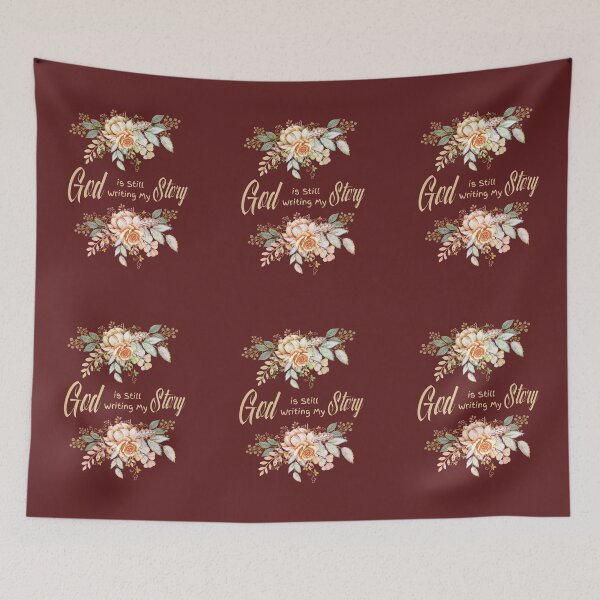 Item preview,  God Is Still Writing My Story Pillow Cover – Farmhouse Christian Home Decor designed and sold by JCozycorner.