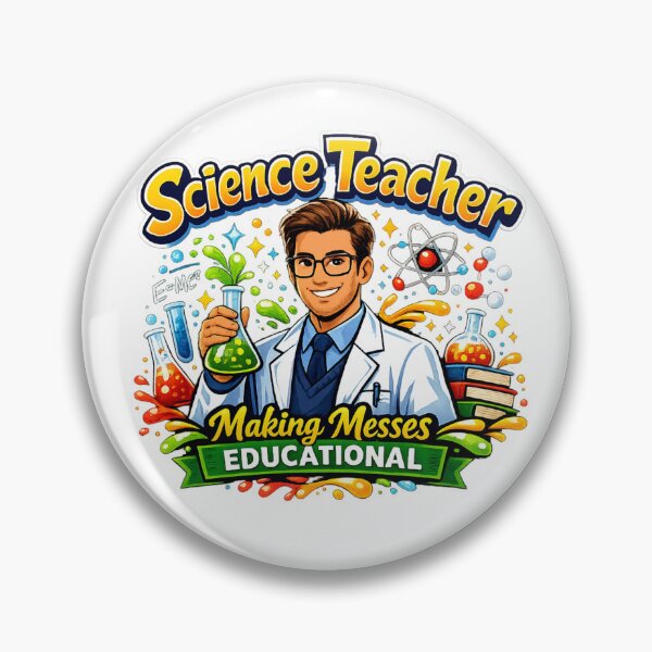 Item preview, Funny Science Teacher Making Messes Educational Classroom  designed and sold by Fruitflix.