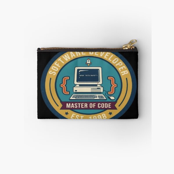 Item preview, Software Developer Retro Vintage Code Badge designed and sold by DailySparks.