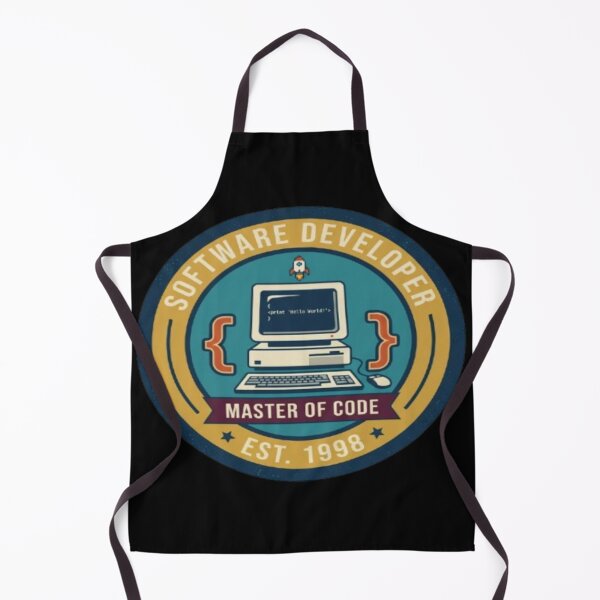 Item preview, Software Developer Retro Vintage Code Badge designed and sold by DailySparks.