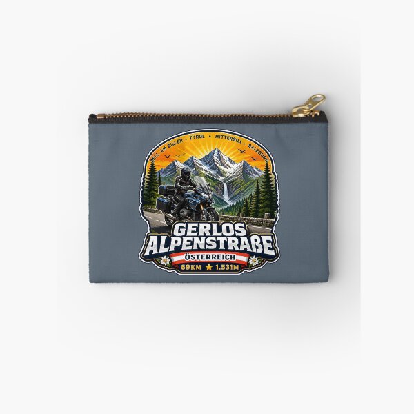 Item preview, Gerlos Alpine Road, Gerlos Alpenstraße Austria Motorcycle Sticker TShirt 01 designed and sold by OuterShellUK.