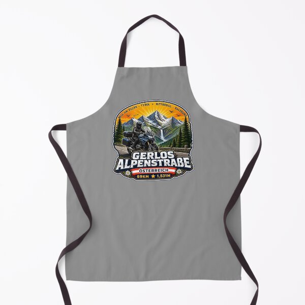 Item preview, Gerlos Alpine Road, Gerlos Alpenstraße Austria Motorcycle Sticker TShirt 01 designed and sold by OuterShellUK.