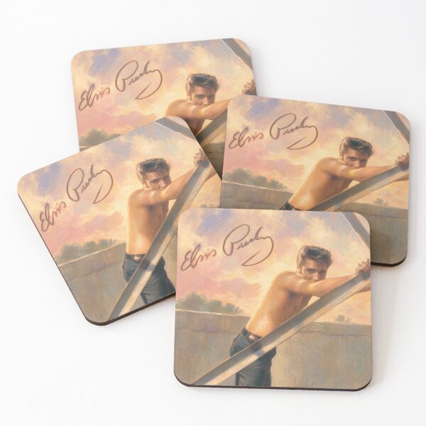 Item preview, Elvis Presley Vintage Painting Poster | King of Rock Artwork designed and sold by ElvisVintagePosters.
