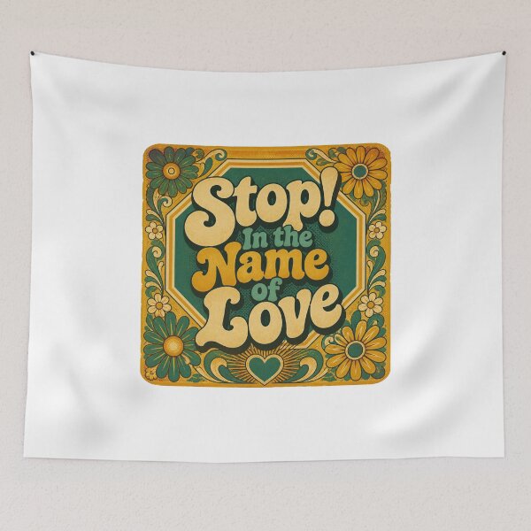 Item preview, Let's go retro. Stop in the name of love. designed and sold by RetroPaul63.