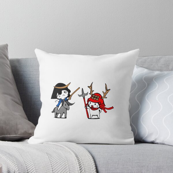Item preview, Cat Samurai Faces the Wandering Knight designed and sold by lilybaker3389.