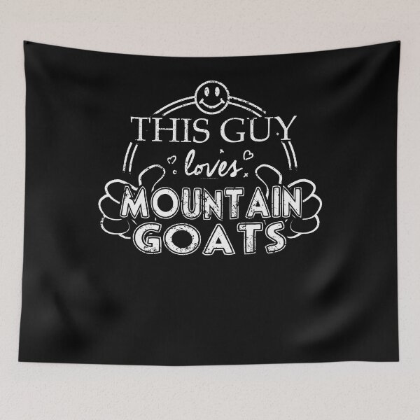 Item preview, Vertabrate Zoology Shirt Guy Loves Mountain Goats Shirt designed and sold by shoppzee.