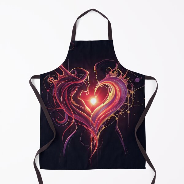 Item preview, Eternal Flame Lovers Heart Art designed and sold by Marcu Ioachim.