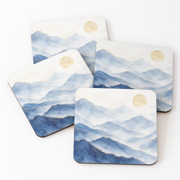 Item preview, Celeste Abstract IX – Under the Golden Sunlight designed and sold by Esencia Argentina.