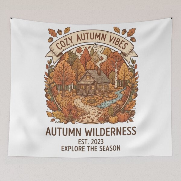 Item preview, Cozy Autumn Vibes designed and sold by Tyagu.