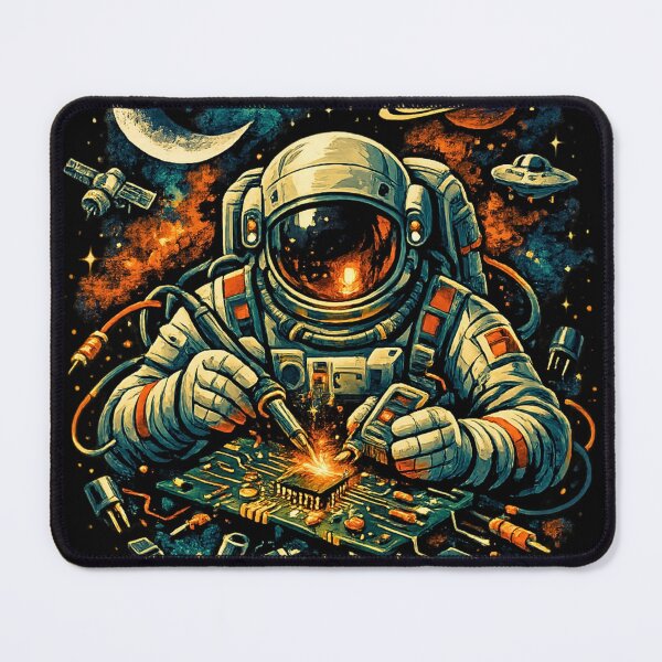 Item preview, Cosmic Electronics Technician Repairing Circuits designed and sold by Waraphot.